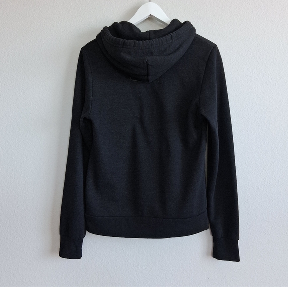Aviator Nation Bolt Stitch Pullover Hoodie In Black - Picture 4 of 15